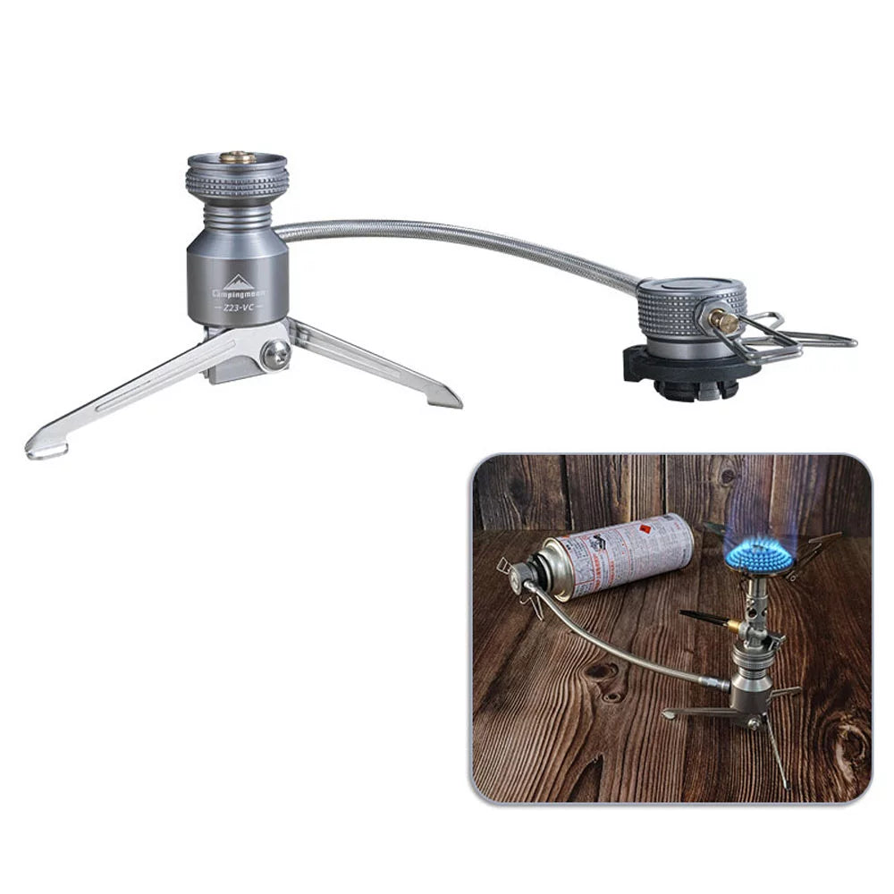 Stoves Connector, Camping Gas Adapter for Butane Canisters, Tripods, and Camping Gear