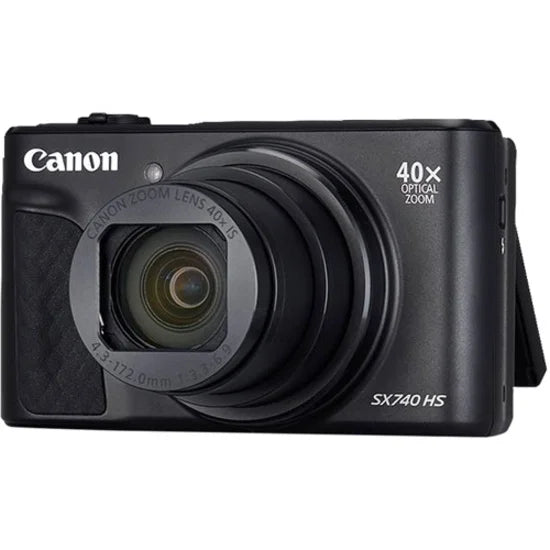 Canon PowerShot SX740  20.3 Megapixel Compact Camera, Black