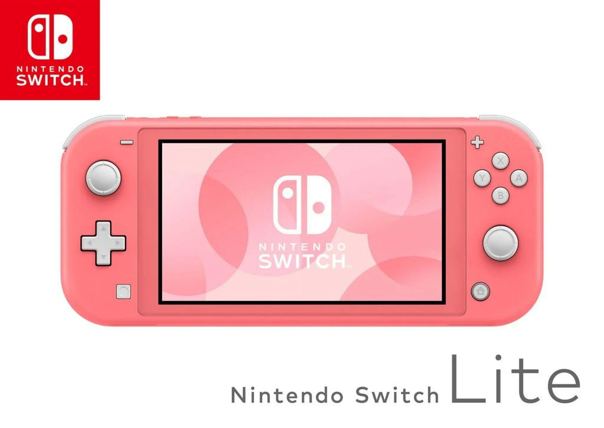 Restored Nintendo Switch Lite Console - Coral  (Refurbished)