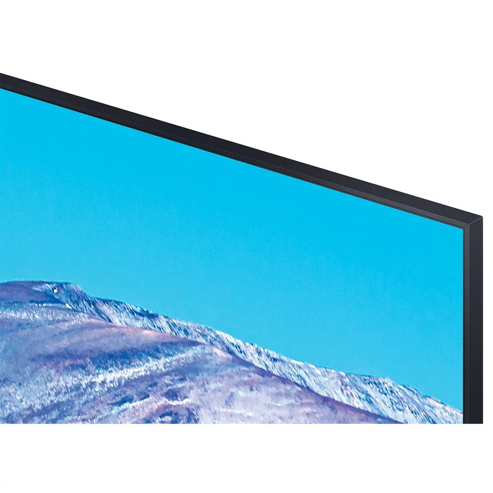 Samsung UN85TU8000 85" TU8000 4K Ultra  Smart   (2020 Model) with Deco Gear Home Theater Soundbar, Wall Mount Accessory Kit and  Cable Bundle (UN85TU8000FXZA 85TU8000 85 Inch )