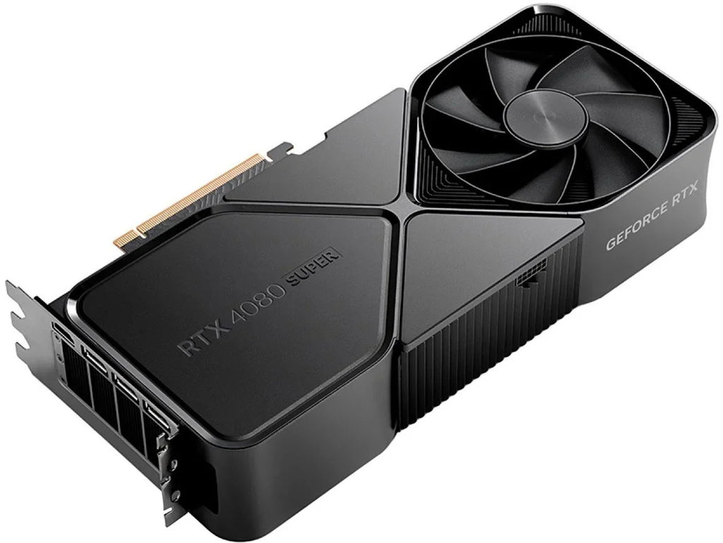 '- GeForce  4080  16GB GDDR6X Graphics Card - Titanium/Black