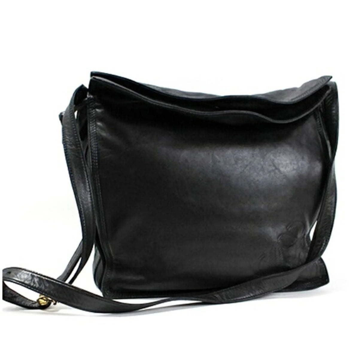 Pre-Owned  Anagram Shoulder Bag Leather Black Women's Soft (Fair)