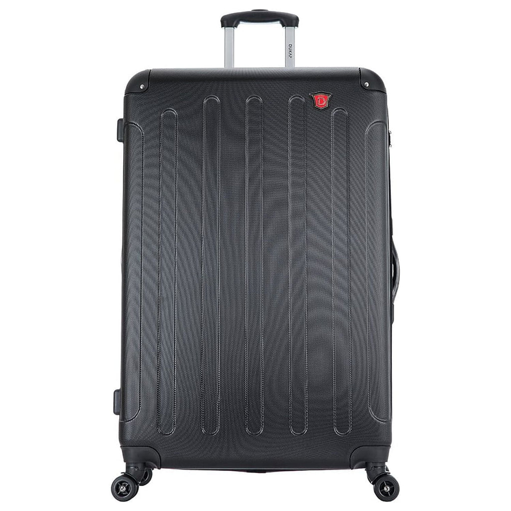 Plastic 4-Wheel Spinner Luggage Black (DKINT00L-)