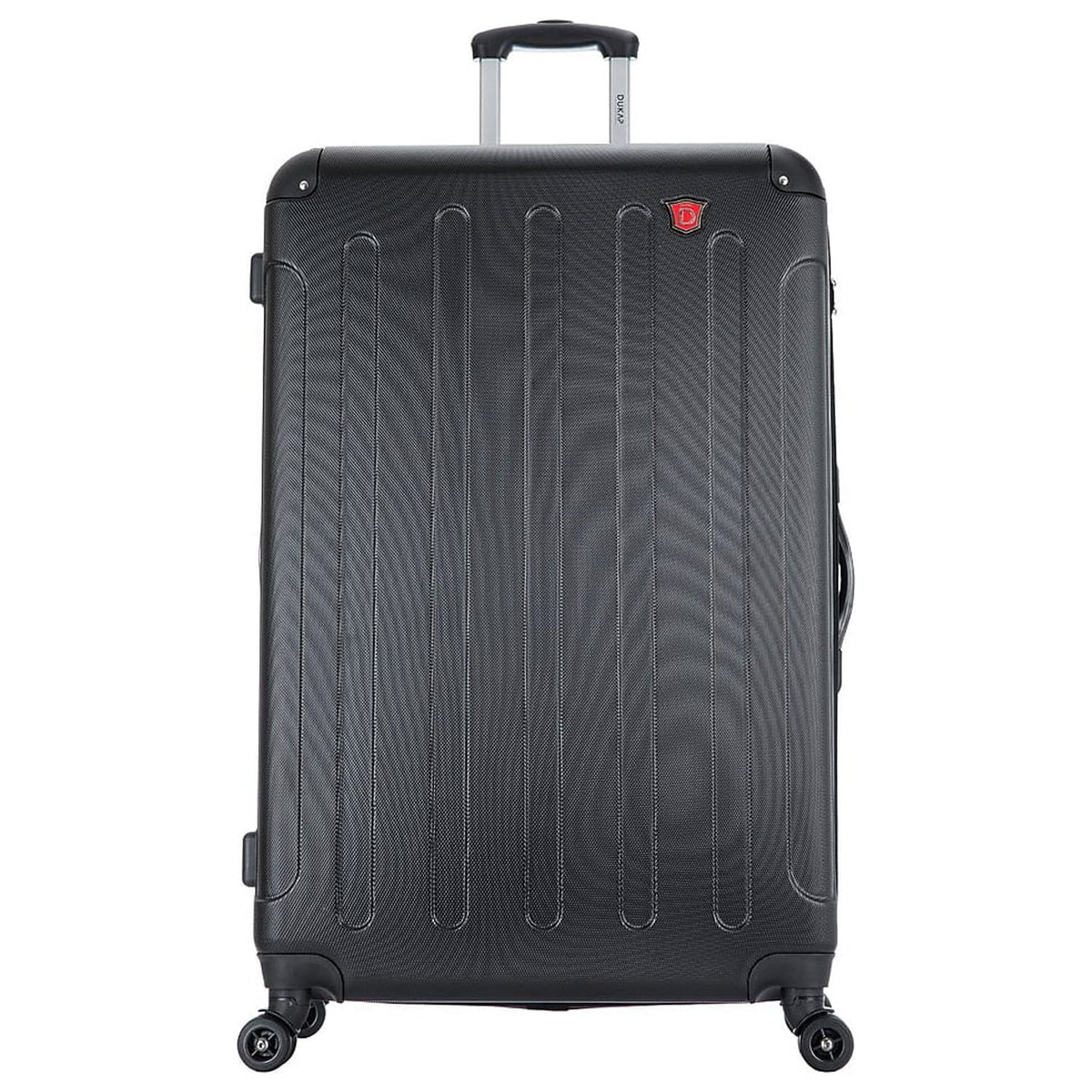 Plastic 4-Wheel Spinner Luggage Black (DKINT00L-)