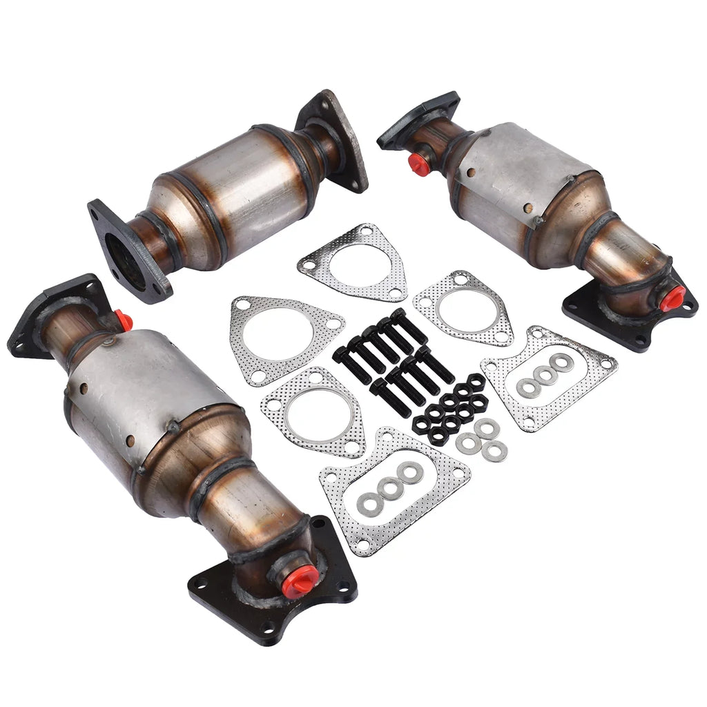 Catalytic Converters Set Replacement for 2005-2008 Honda Pilot 3.5L 45106-45107-45108