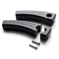 Krator 5.5" Black Bike Handlebar Pullback Risers 7/8" Compatible with Ducati Monster 620 696 750 796 900 1000 1100 S2R
