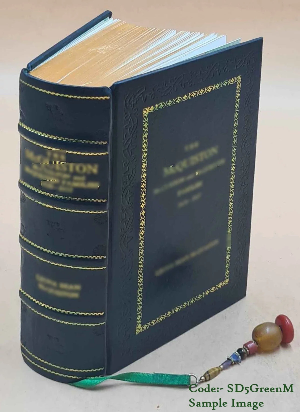 La prison d'Ã‰dimbourg / Walter Scott ; traduction de M.-L. Daffry de La Monnoye,... ; dessins de . H. Clerget, Ferdinandus, D. Maillart et Pellicer 1884 [Premium Leather Bound]