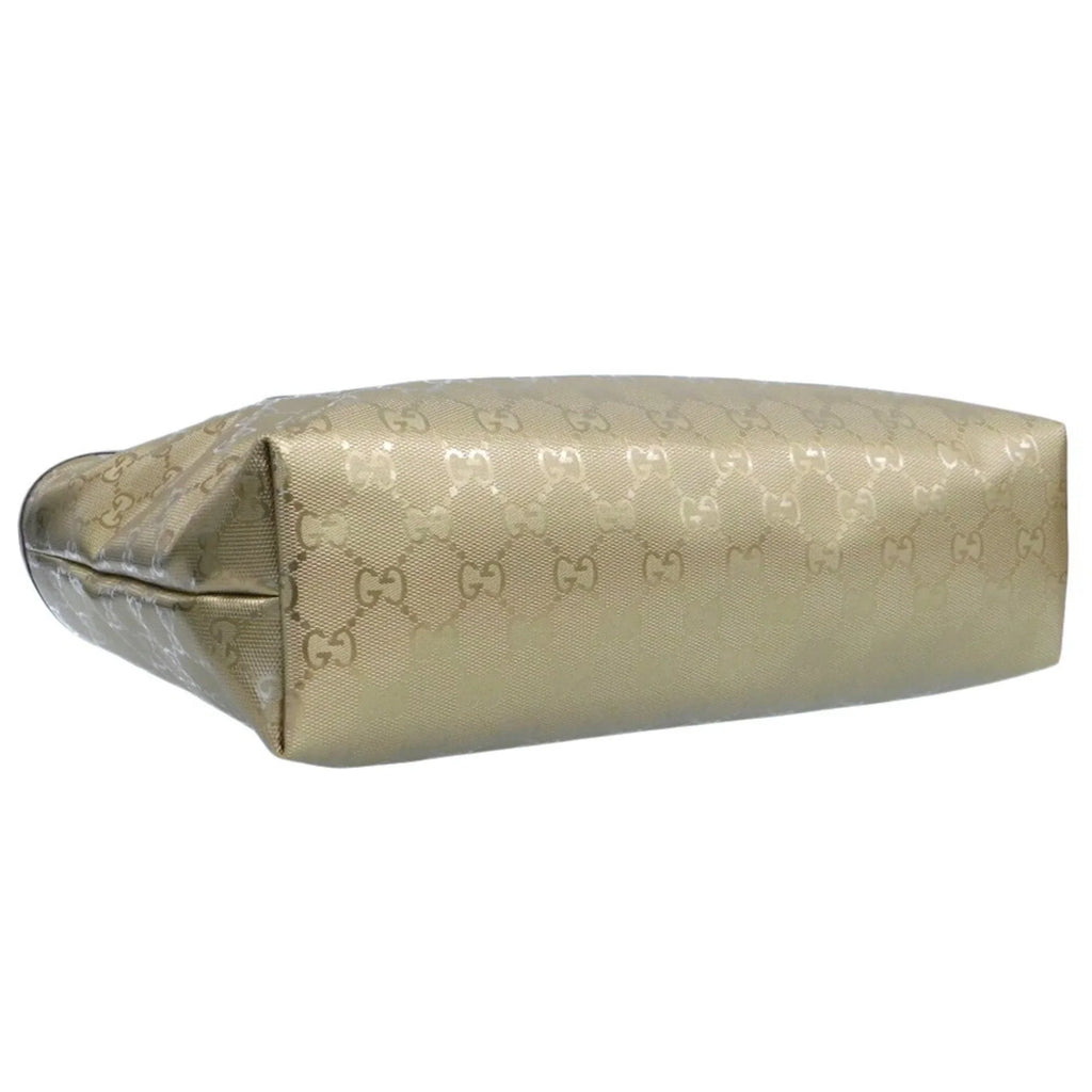 Pre-Owned   Implement Handbag Tote Bag Gold 211138 002123 (Like New)