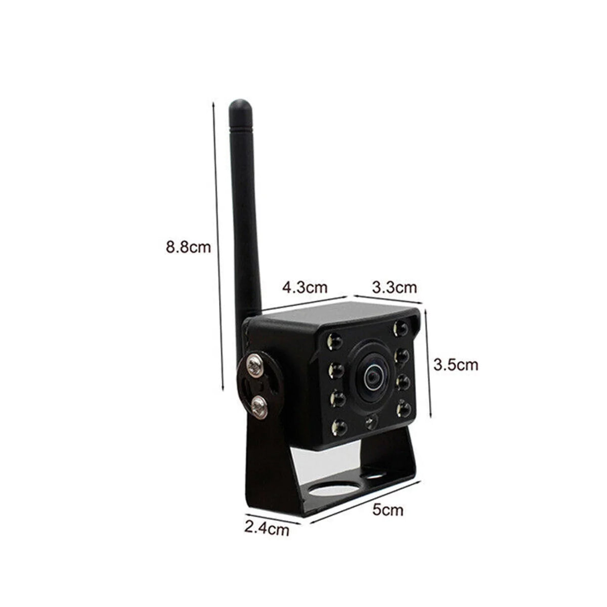 Htovila WiFi Wireless Car Rear View Camera Truck Bus ~36V Automobile  Reverse  Night Vision Backup Camera, IP67 Waterproof Wireless Reversing Monitor