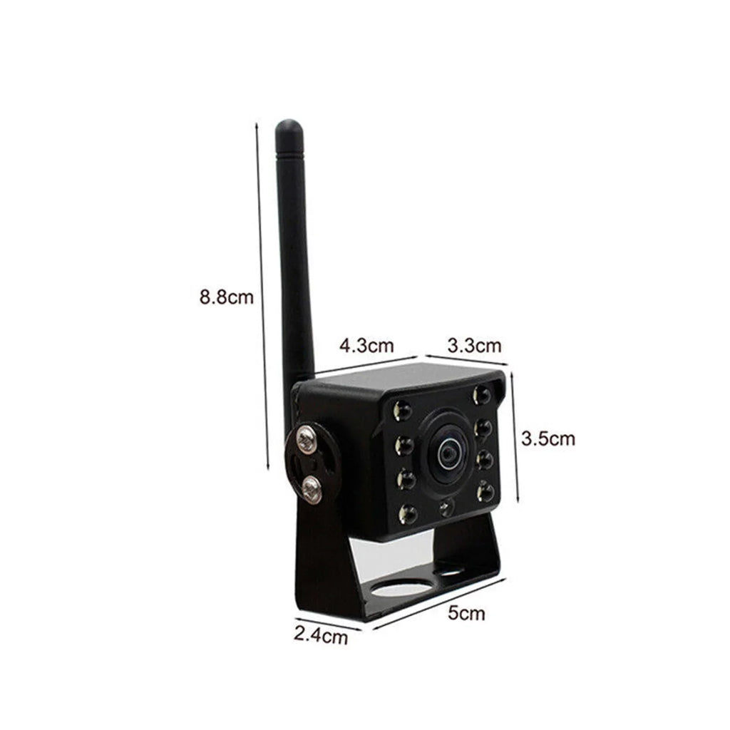 Aumotop WiFi Wireless Car Rear View Camera Truck Bus 12V~36V Automobile  Reverse  Night Vision Backup Camera, IP67 Waterproof Wireless Reversing Monitor