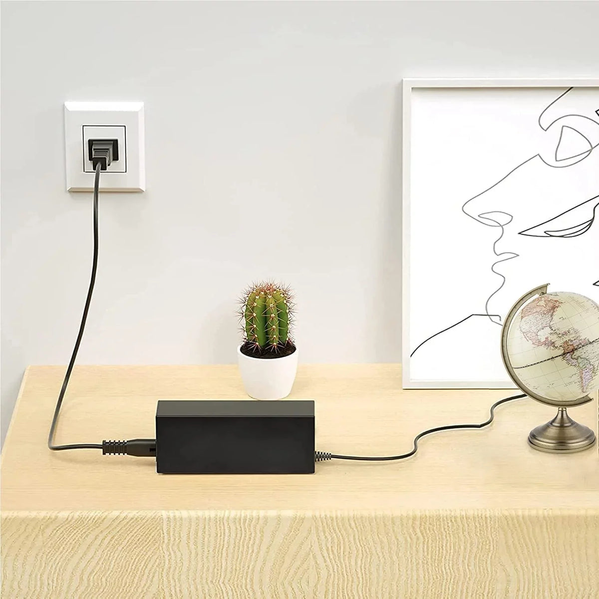 Guy-Tech / Adapter Compatible with Samsung -HM45C -F350 -F335 -F355 -F550 -F551 -FM35 -FM55 -FM55C Series Crystal Surround SoundShare SoundBar Wireless Speaker System Power