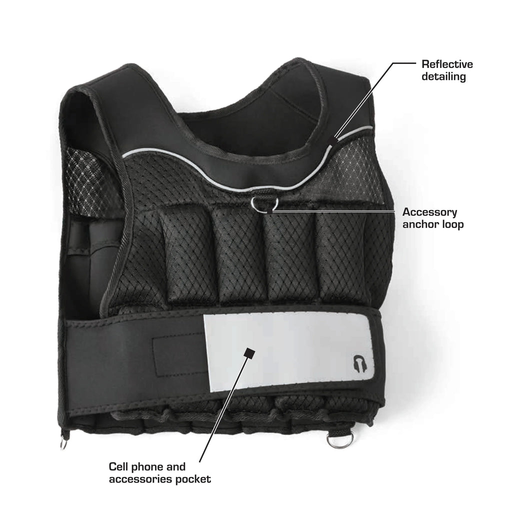 Athletic Works 20lb Adjustable Weighted Training Vest