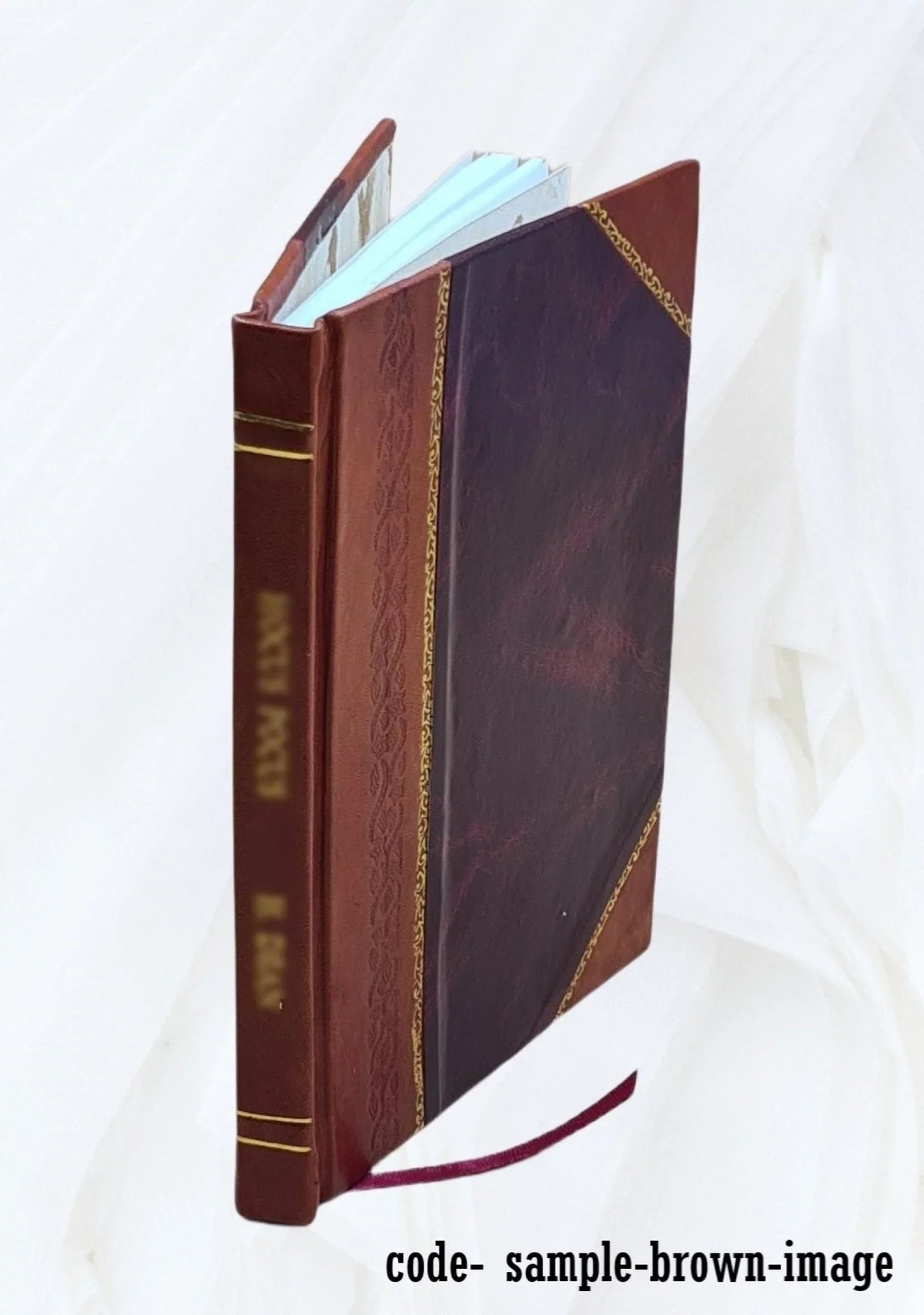Jacques Cartier, sa vie et ses voyages , par Joseph Pope. Traduit de l'anglais par L. Philippe Sylvain,... '1890 [Leather Bound]