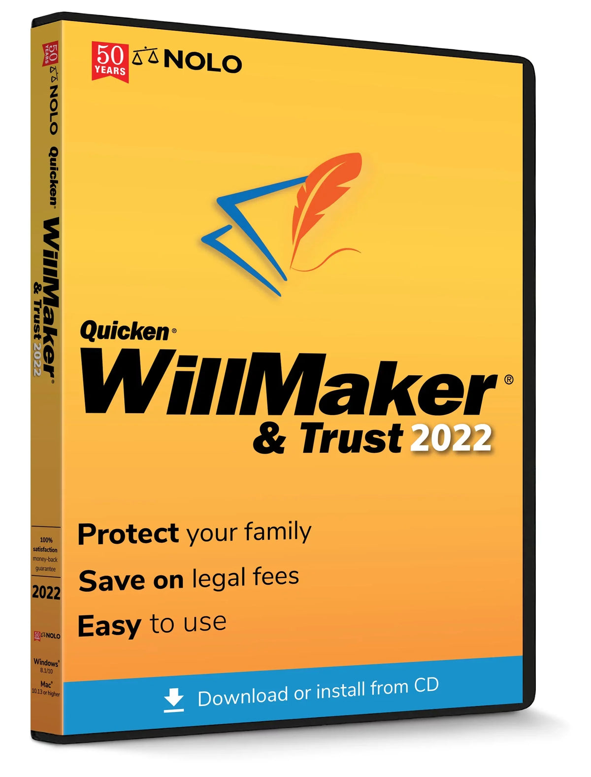 Quicken WillMaker & Trust 2022 Operating System: Windows 8.1/10 or Mac  10.13 or Higher