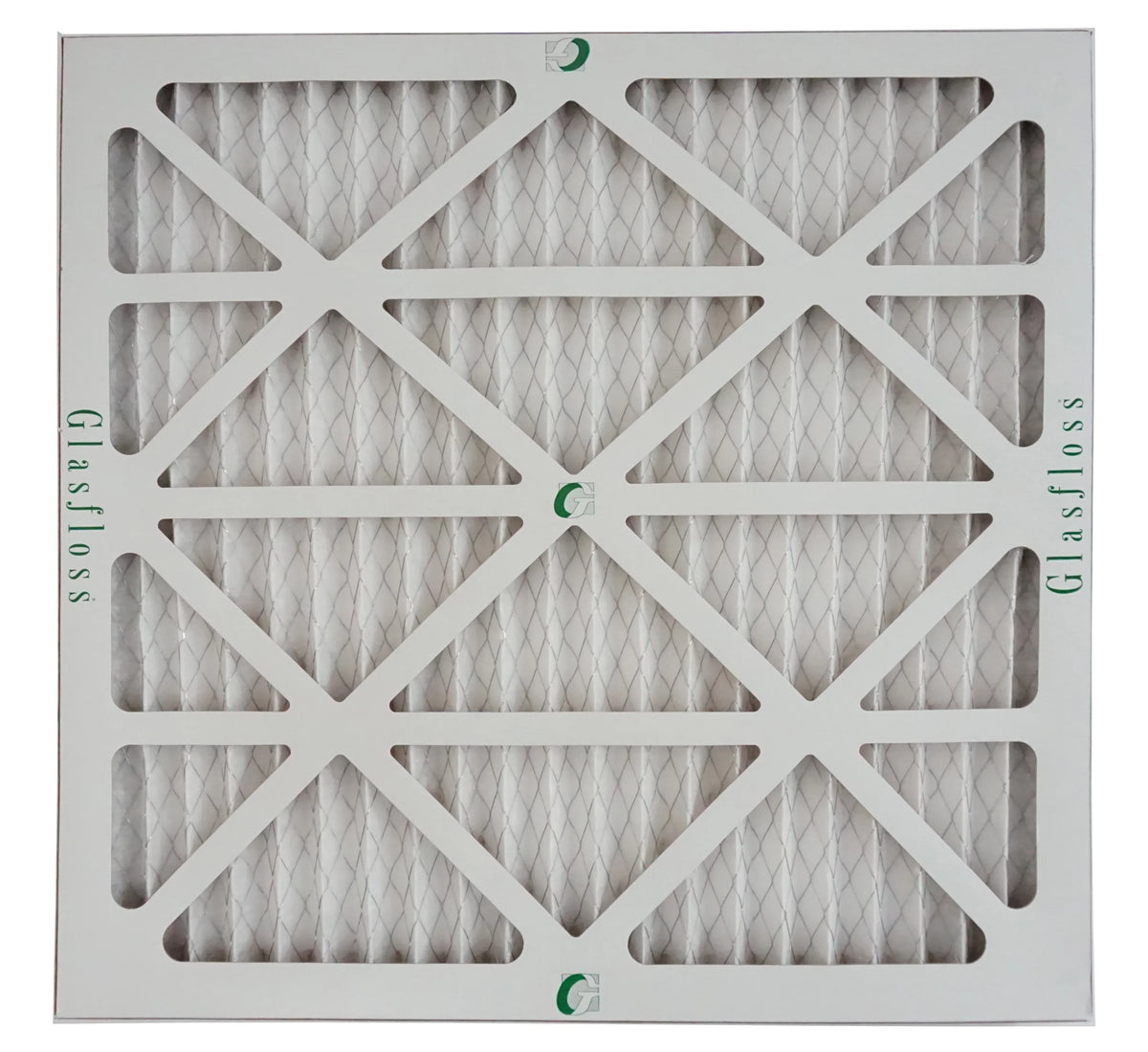 Glasfloss Air Filter 18x20x2 - 2"  10 - (Pack of 12) - Pleated  or  Air Filter - Furnace Air Filter - Home or Office - Made In The .