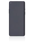 Replacement  Assembly With Frame Compatible For OnePlus 8 / 5G (Non-Verizon 5G  Frame) (Refurbished) (Onyx Black)