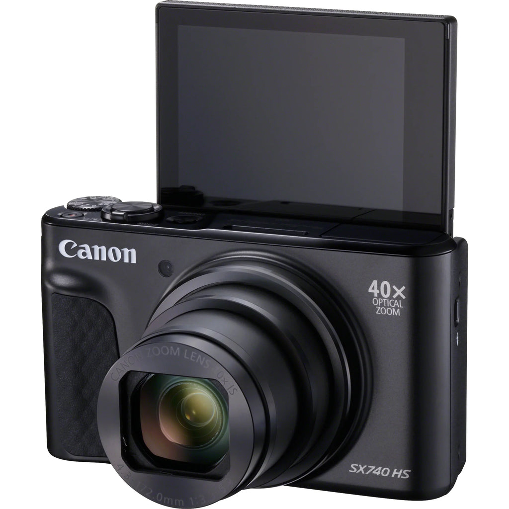 Canon PowerShot SX740  20.3 Megapixel Compact Camera, Black