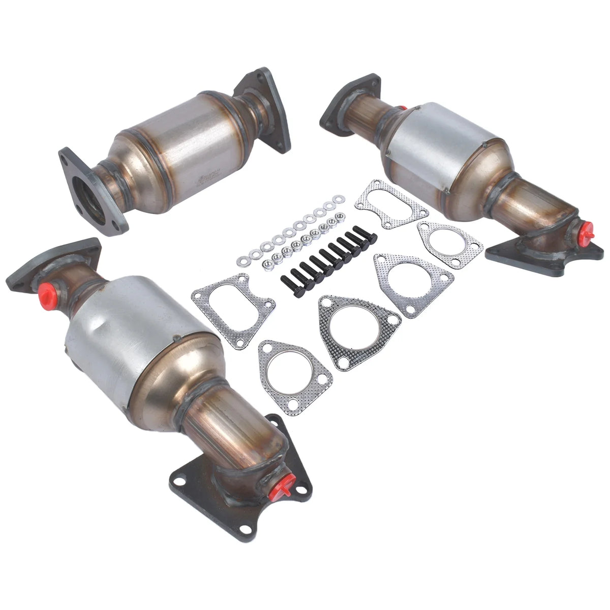 Catalytic Converters Set Replacement for 2005-2008 Honda Pilot 3.5L 45106-45107-45108