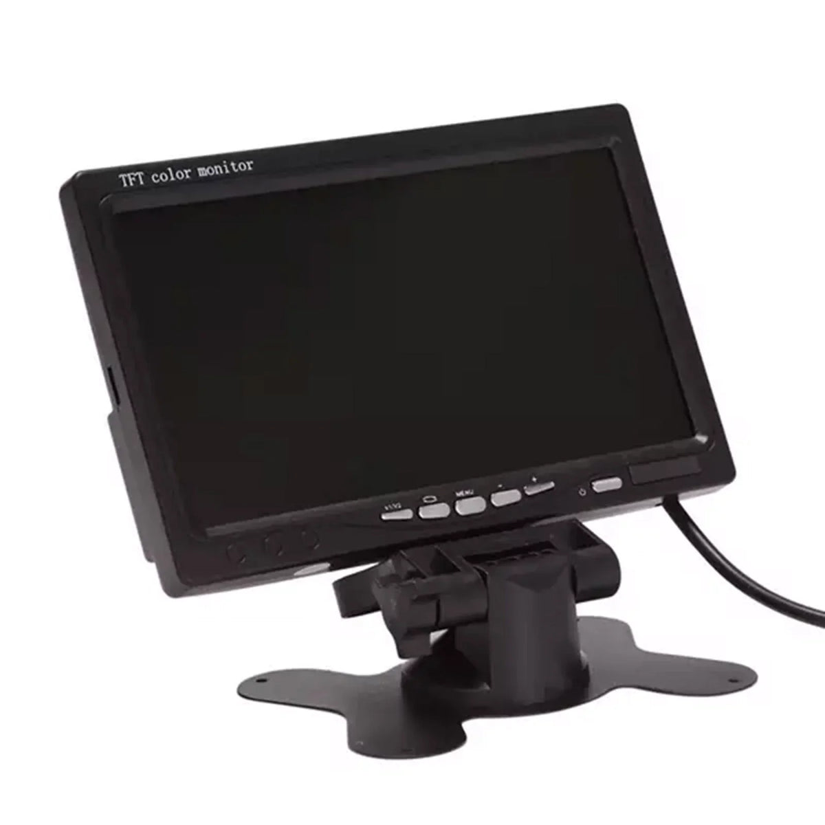 7 Inch  Monitor Display Screen  Car Screen Monitor  1024x600 Display  Input Built-in Speaker For Trucks Bus  Trailer Reverse Rear View Backup Camera