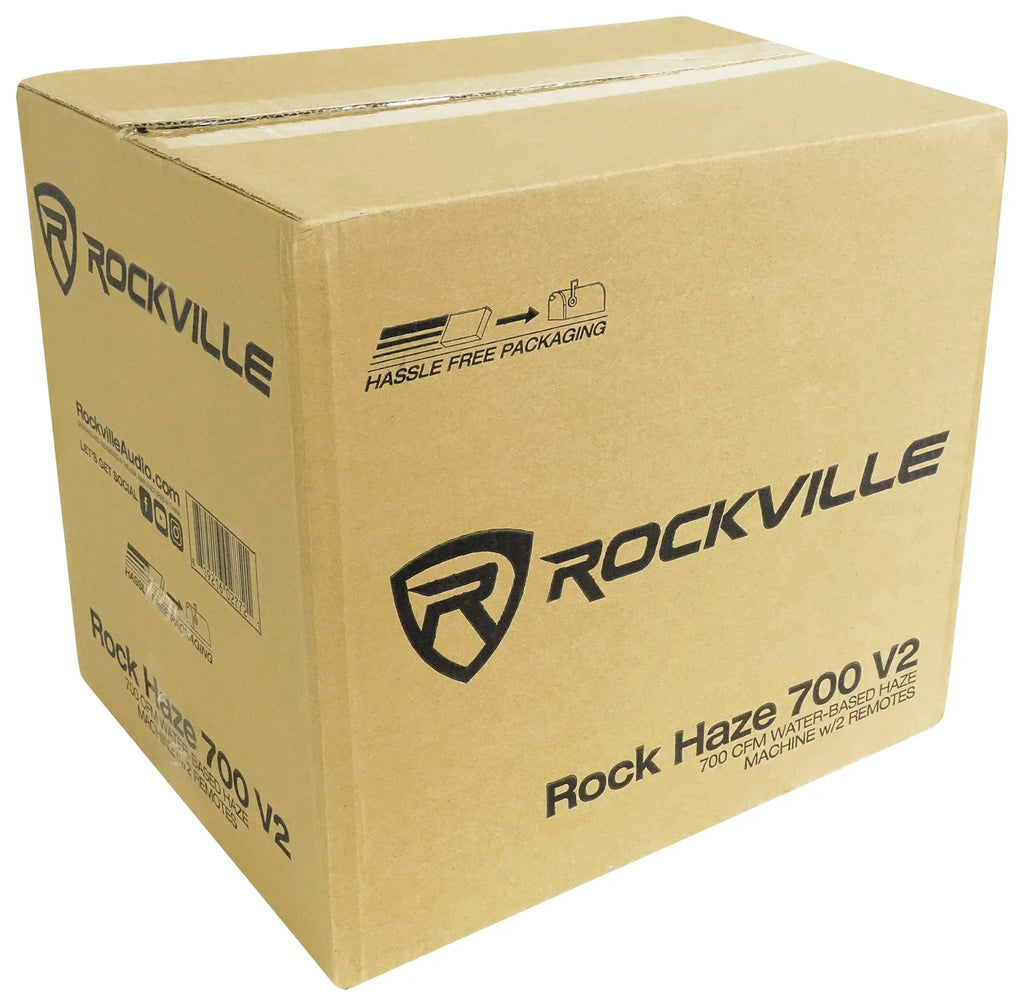 Rockville  700   Haze Machine Water Based /Club Hazer and (2) Remotes