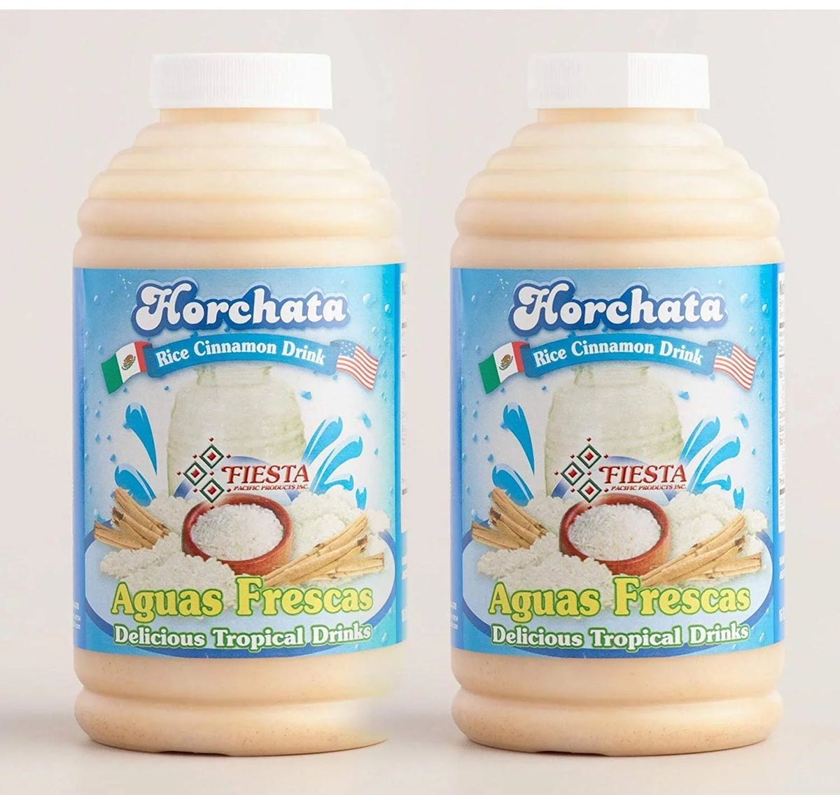 3 Set of 2 -  Drink Concentrate 16oz Bottle (Horchata)