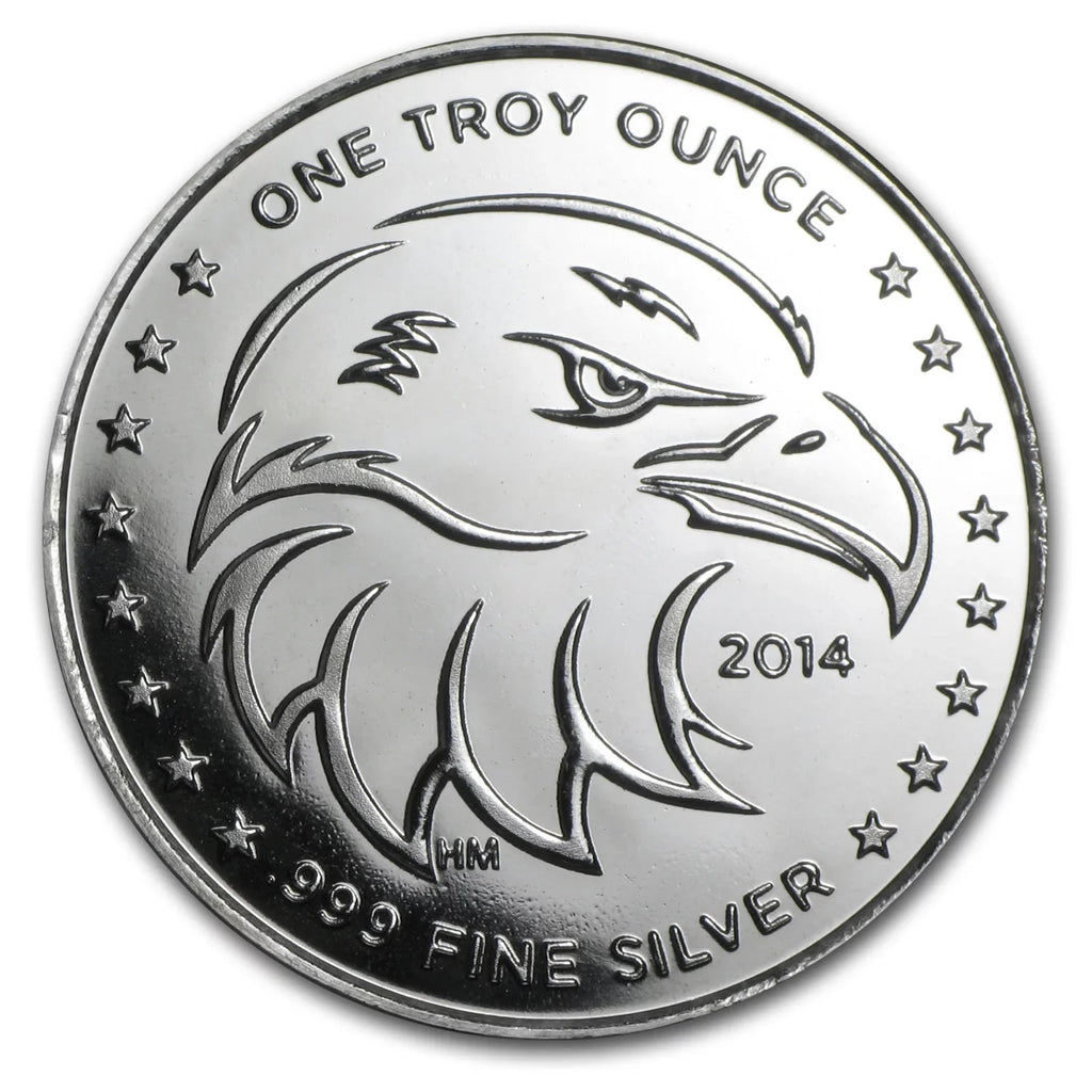 1 oz Silver Round -  (2014 Eagle Eye)