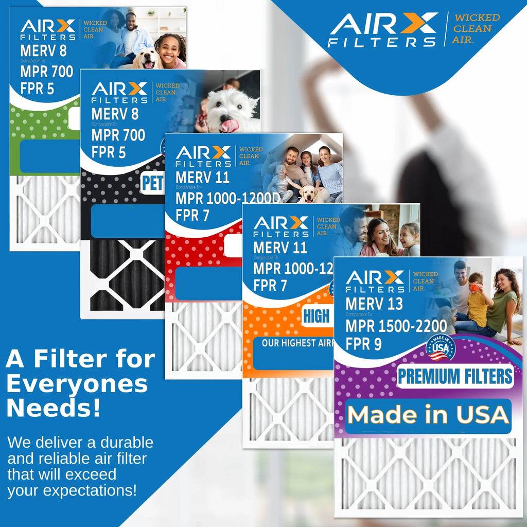 18x24x4 Air Filter  11 Comparable to  1000,  1200 &  7 Electrostatic Pleated Air Conditioner Filter 6 Pack  Premium  Made 18x24x4 Furnace Filters by     .