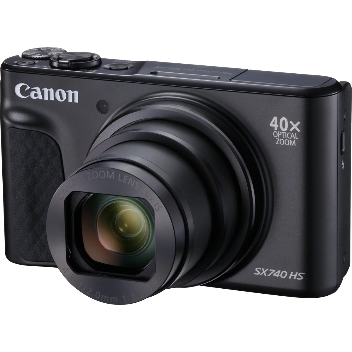 Canon PowerShot SX740  20.3 Megapixel Compact Camera, Black