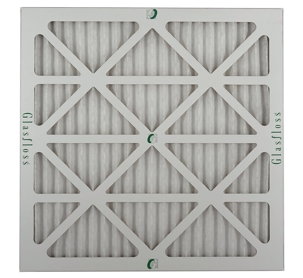 Glasfloss Air Filter 18x20x2 - 2"  10 - (Pack of 12) - Pleated  or  Air Filter - Furnace Air Filter - Home or Office - Made In The .