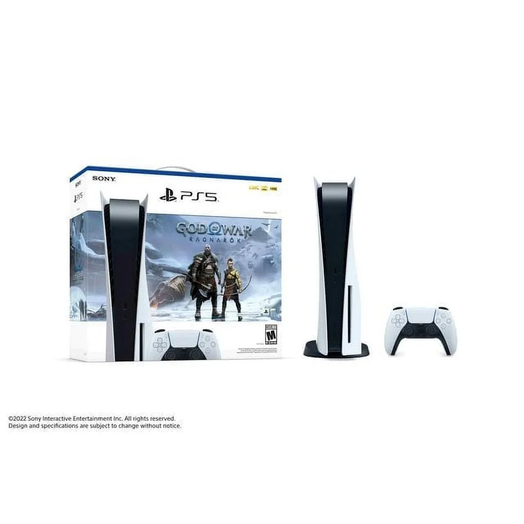 2023  PlayStation_PS5 Gaming Console Disc Version W/God of War Ragnarök/Extra Wireless Controller|  Dual Charging Station