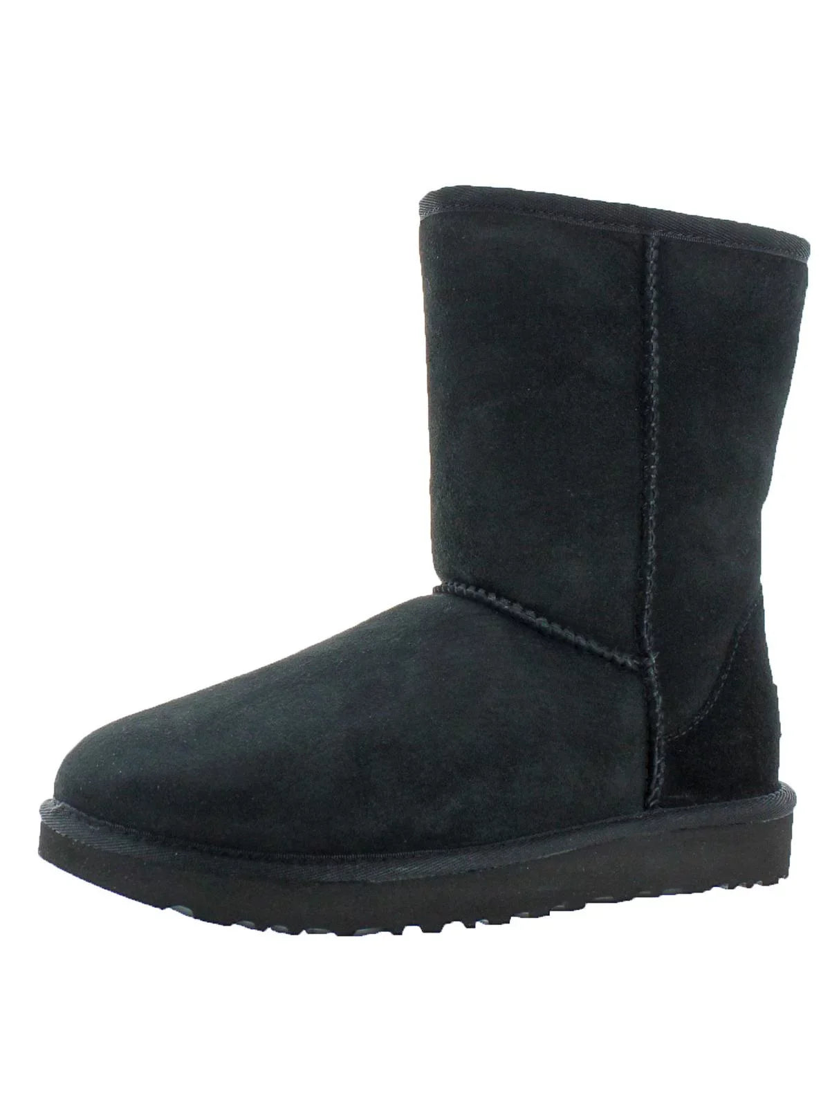 Womens Classic Short  Boot Black - 1016223