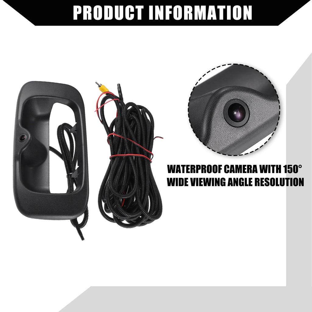 Unique Bargains Rear View Backup Camera Tailgate Handle for Chevy Silverado for  Sierra Years 1999-2006 1 Set