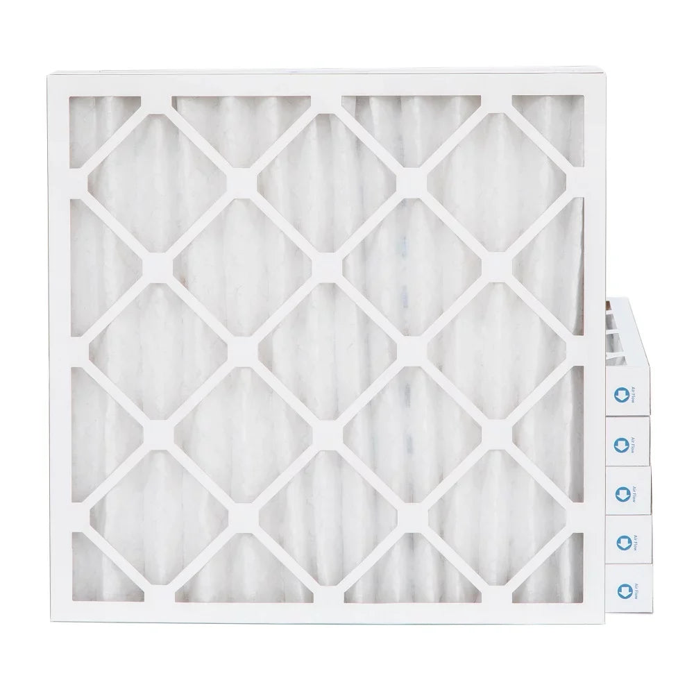 Pamlico Air 12x12x2  8 Pleated  Furnace Air Filters. Quantity 6. (Actual Size: 11.5 x 11.5 x 1.75 Inches)