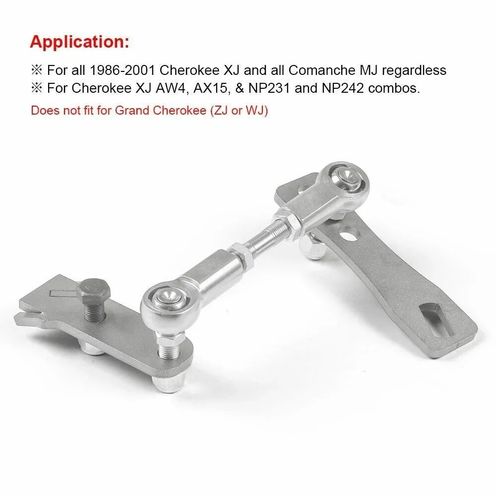 Transfer Case Linkage Kit For 1986-2001 Jeep Cherokee /Comanche