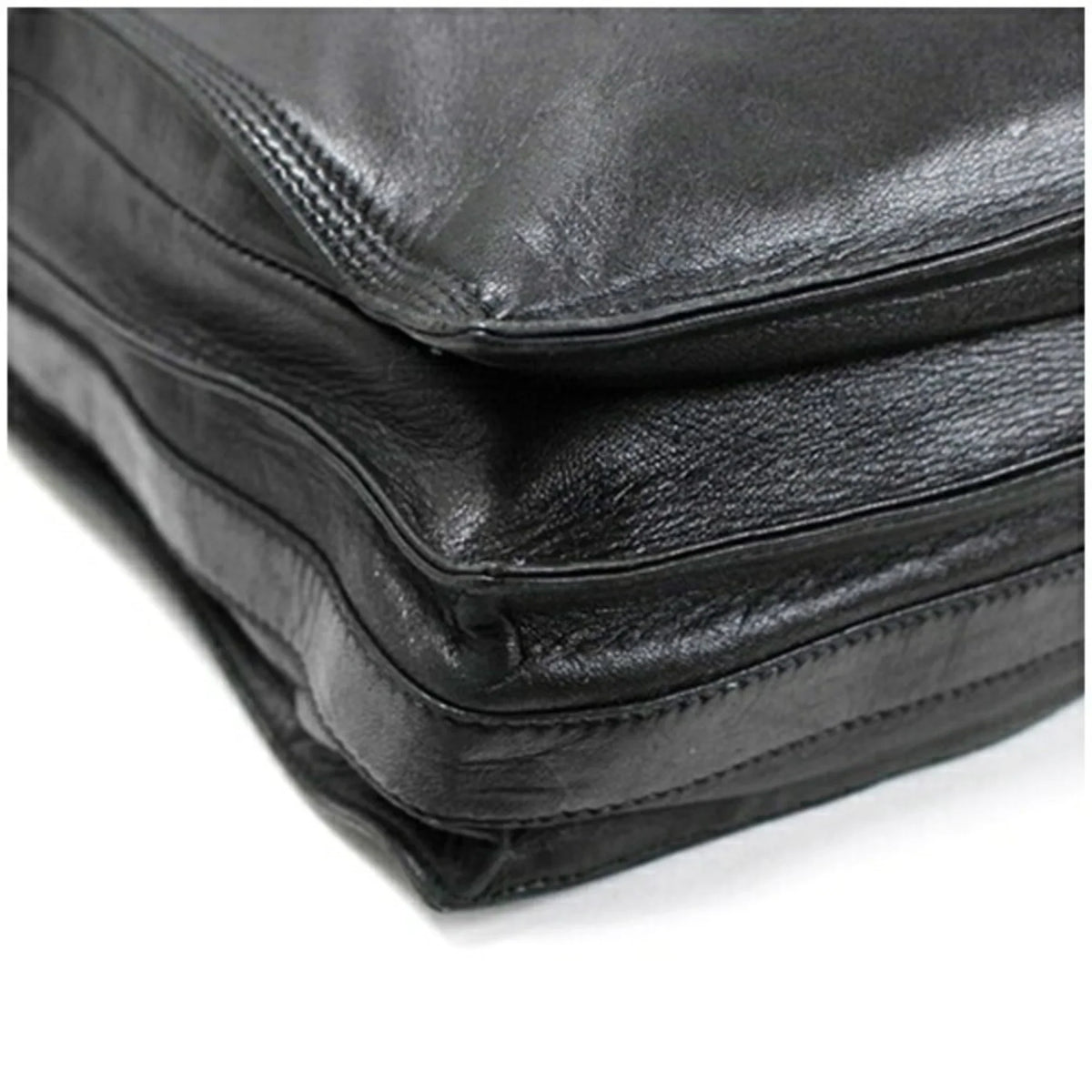 Pre-Owned  Anagram Shoulder Bag Leather Black Women's Soft (Fair)