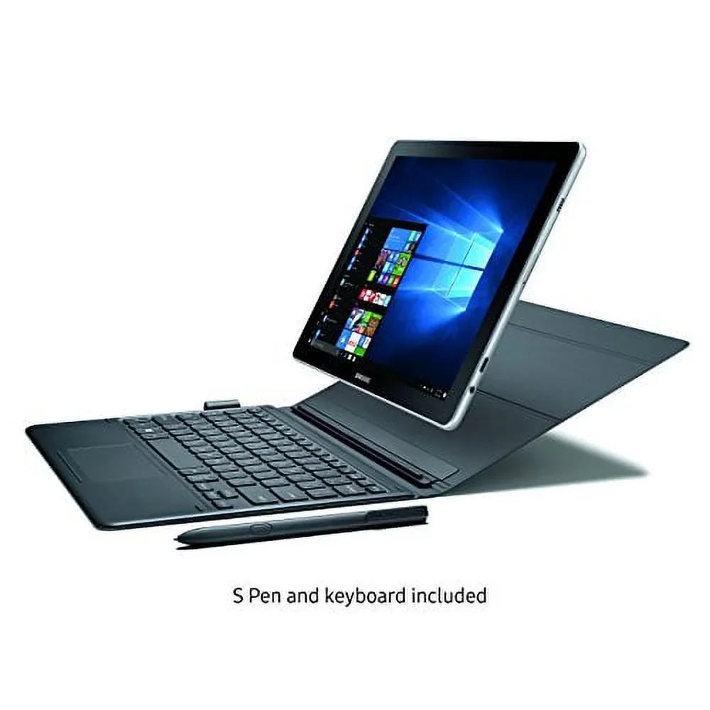 Restored Samsung -W620NZKBXAR Galaxy Book 10.6" Tablet 2.6GHz 4GB 64GB  WIN10, Silver (Refurbished)