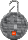 Restored  Clip 3 Portable Wireless Bluetooth Speaker Gray JBLCLIP3GRY Like New (Refurbished)