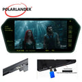 Full  7" inch   Car Monitor Car RearView Mirror with Built-in Bluetooth Mp5  Photo Display   Slot
