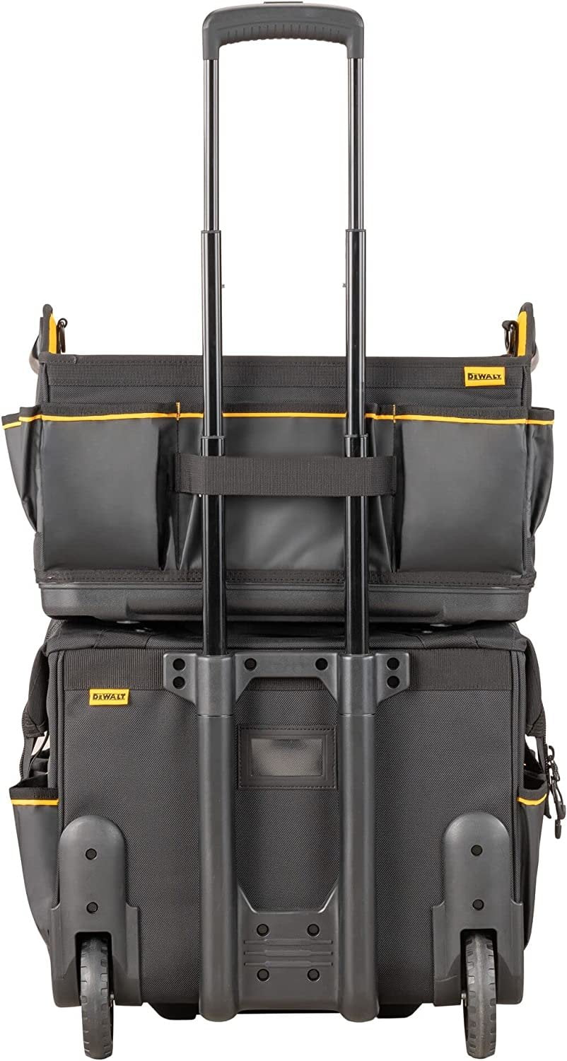 Tool Bag with Wheels, Tool Storage and Organization, Durable and Water Resistant, 18 Inch DWST560107