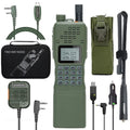 '-152 10W Powerful Ham Radio Portable Tactical Two Way Radio Long Range Walkie Talkie 12000mAh Battery with Extra Programming Cable Full Kits