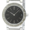 Pre-Owned Polished  Bvlgari Bvlgari Steel Quartz Unisex Watch BB30SSD BF565431 (Good)