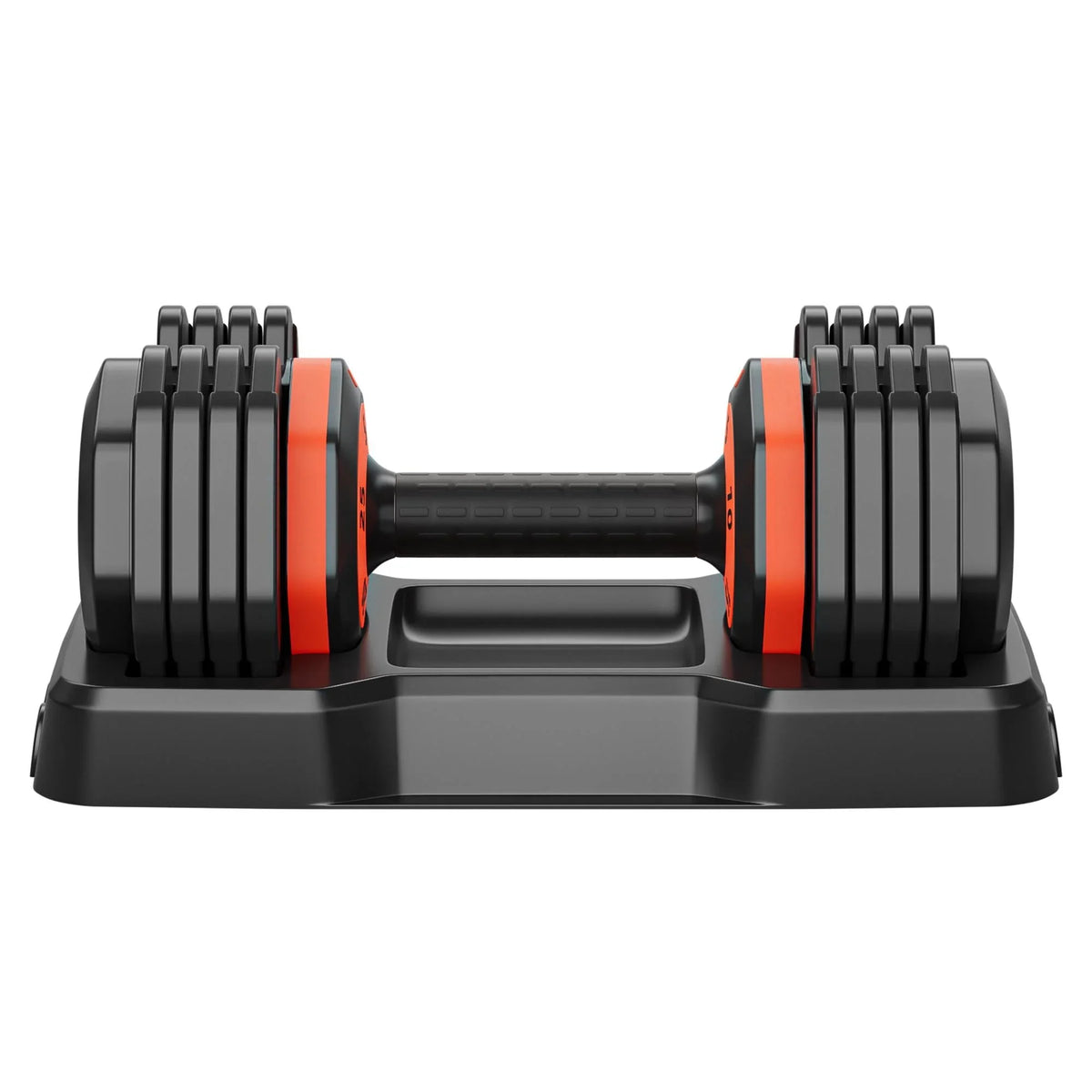 Seizeen Dumbbells, 5-In-1 Adjustable Dumbbells Set, Free Weights Dumbbells 5-25 Pound for Man Woman Home Gym Workouts, Single