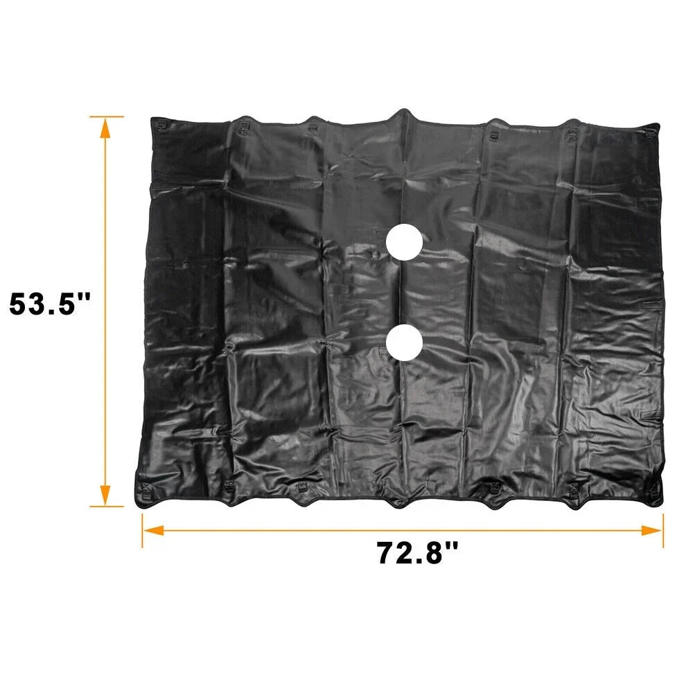 Leather Top Sunshade Protection Jeep Wrangler   07-18  Ultimate Sun Protection Easy Installation