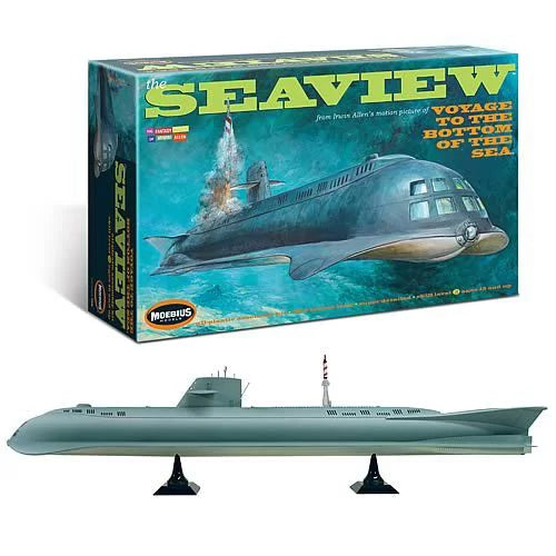Voyage to the Bottom of the Sea - The Seaview w/8 Windows New