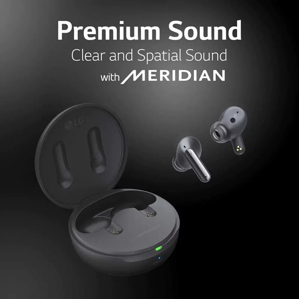 Open Box   Free FP7C Active Noise Cancellation True Wireless UVnano Earbuds, Black