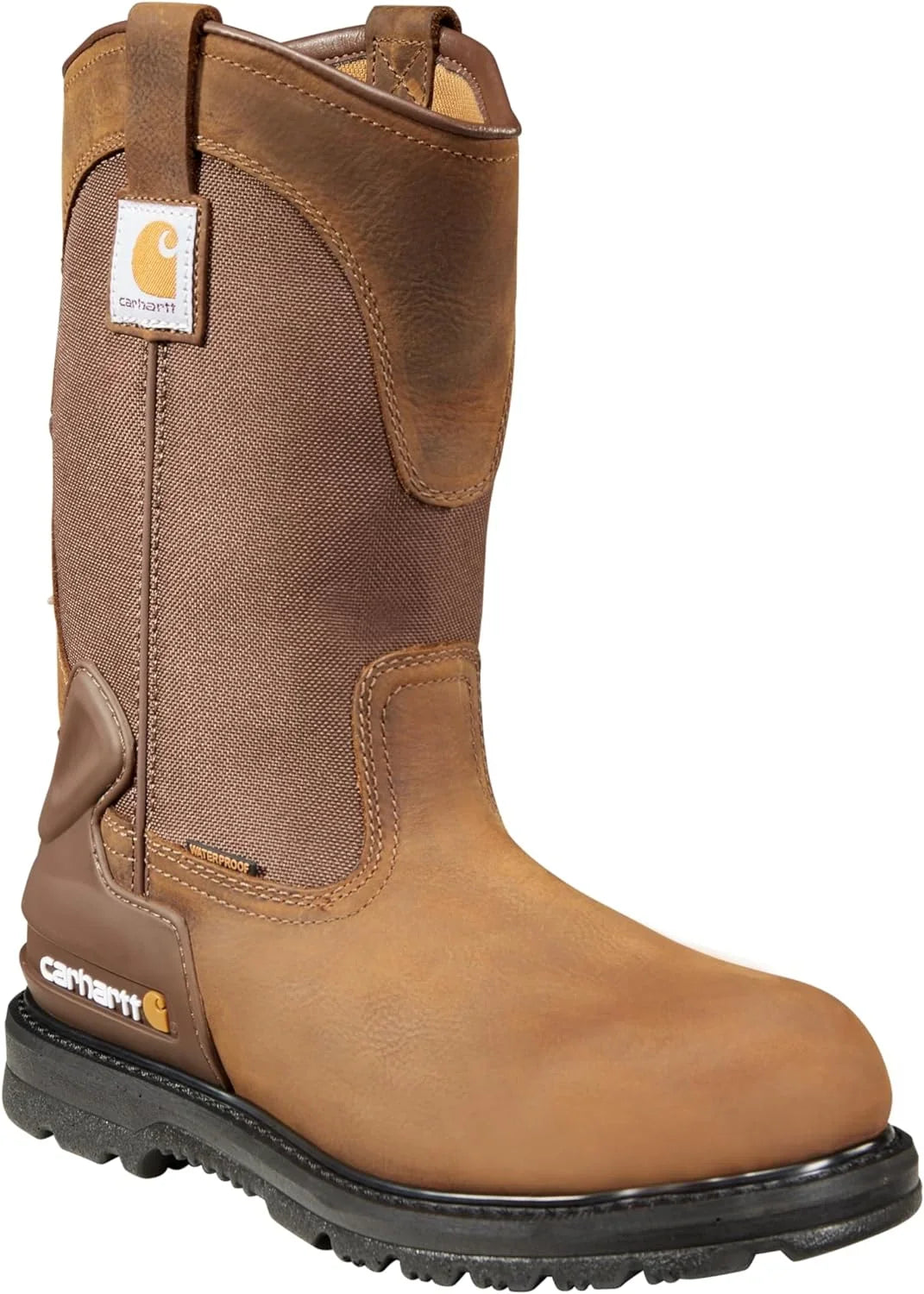 11" Wellington Waterproof Soft Toe Pull-On Leather Work Boot CMP1100